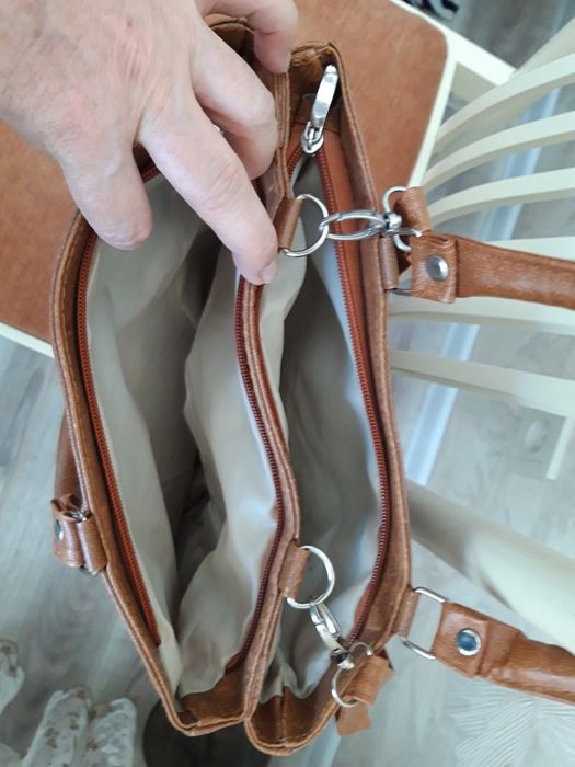 Сумка женская коричневая