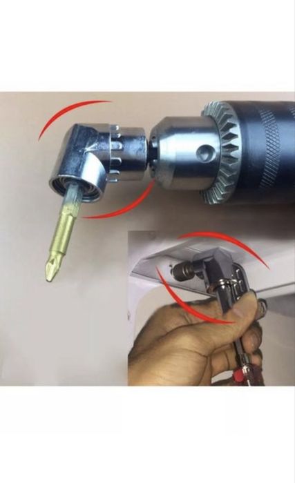 Насадка угловая для бит 1/4