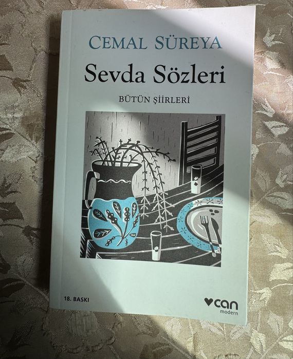 Cemal Süreya Sevda Sözleri турска книга