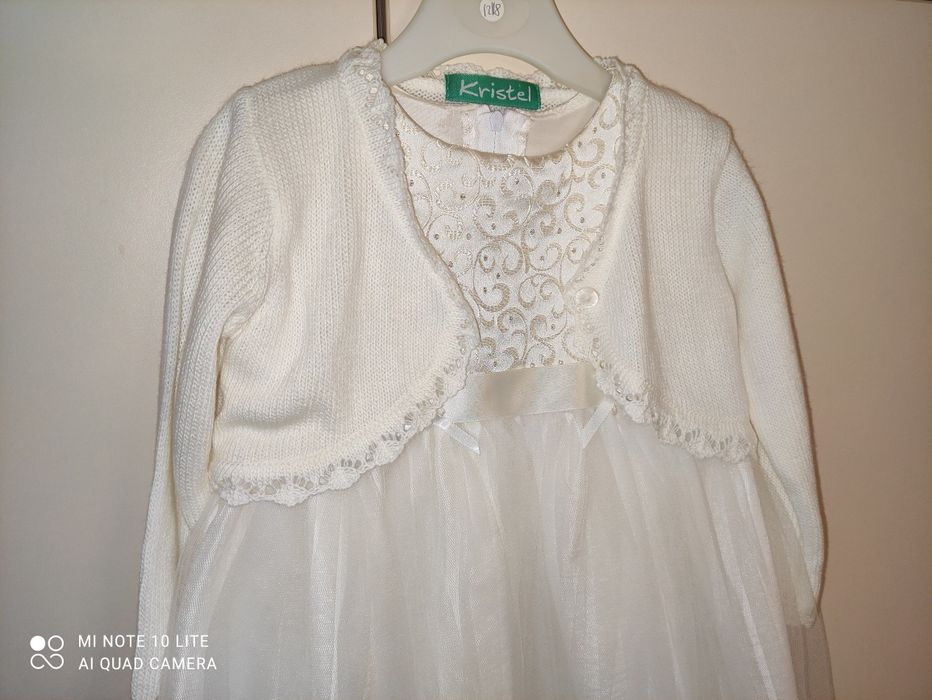 Детска рокля с болеро