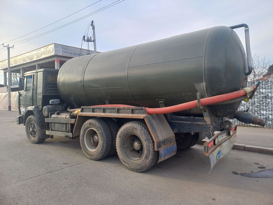 Услуги Ассенизатор Камаз 16куб