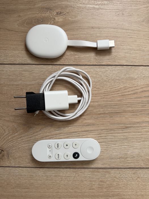 Google Chromecast 4K Alb HDMI, Bluetooth, WiFi