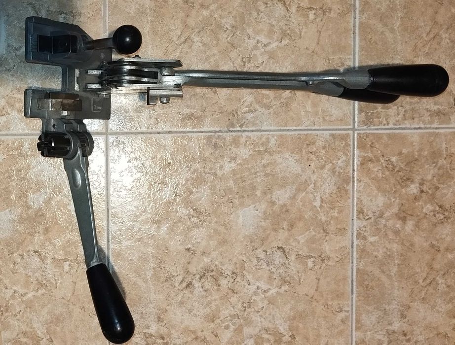 Ръчна чембер машина комплект с количка, пластмасова лента и клипсове