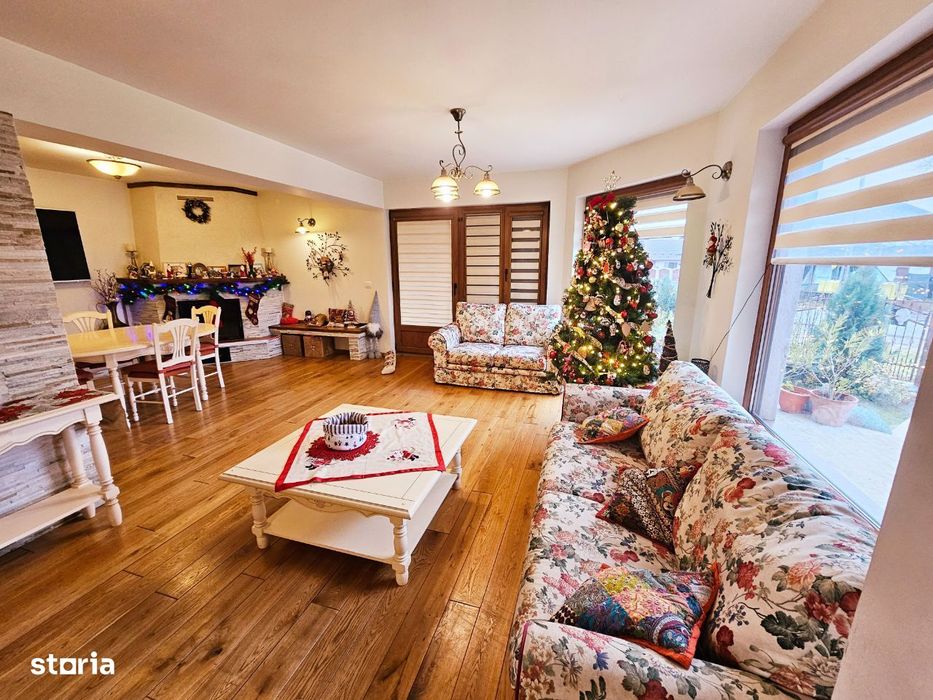 Vilă spațioasă P+1E, cu 6 camere, lângă Primăria Bănești