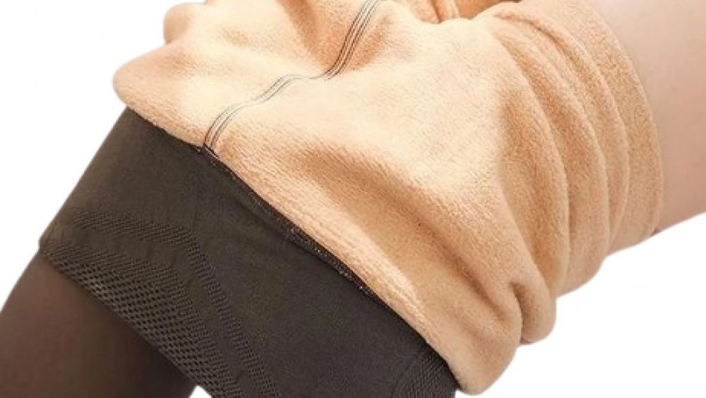 Стилен дамски термо чорапогащник с подплата