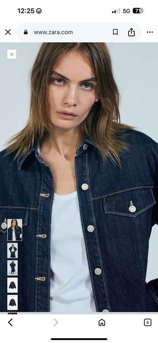 Zara Дънково яке  M, M-L
