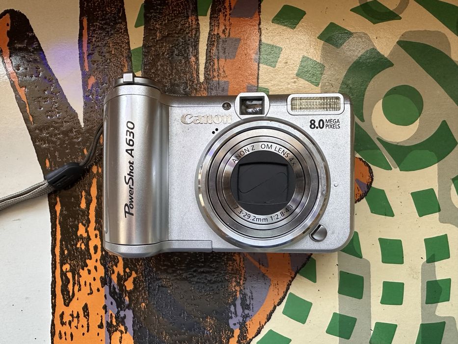 canon powershot a630 ai af reto digital camera 8mp