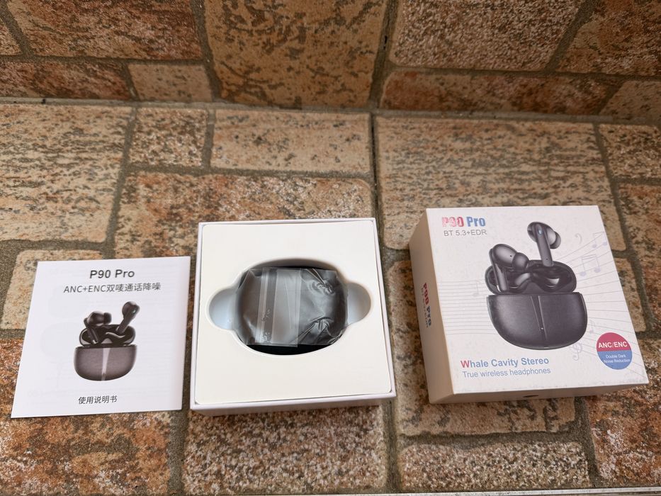 Casti Wireless Bluetooth P90 Noi cu anulare activa a zgomotului