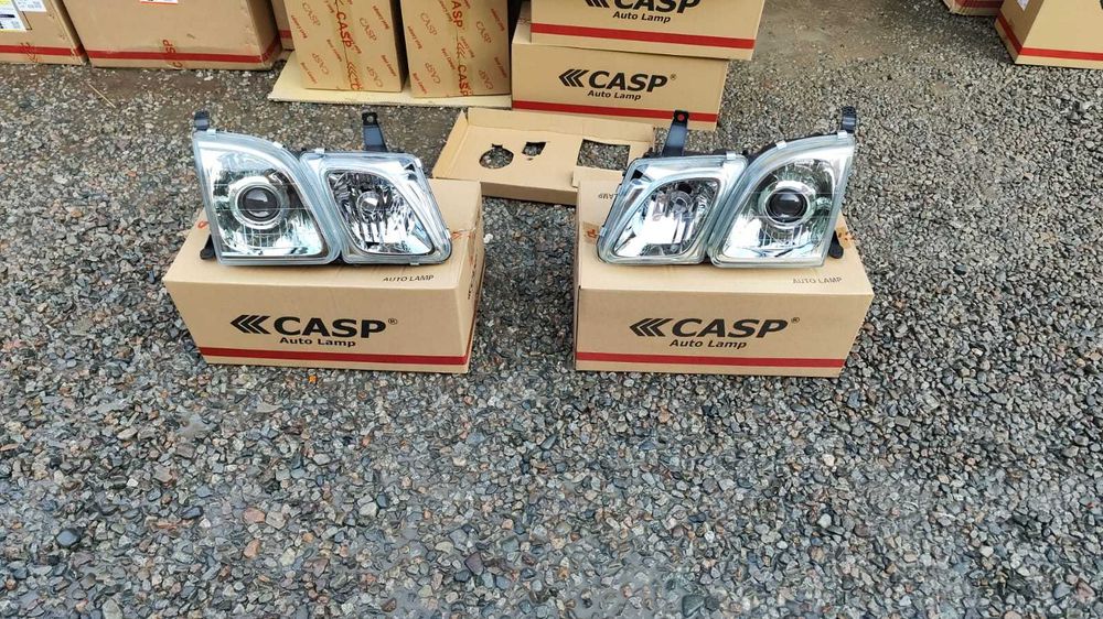 Фара Лексус ЛХ470 / Lexus LX470 под ксенон хром