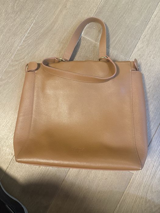 “Pinko Love Bag Large Tote – естествена кожа”