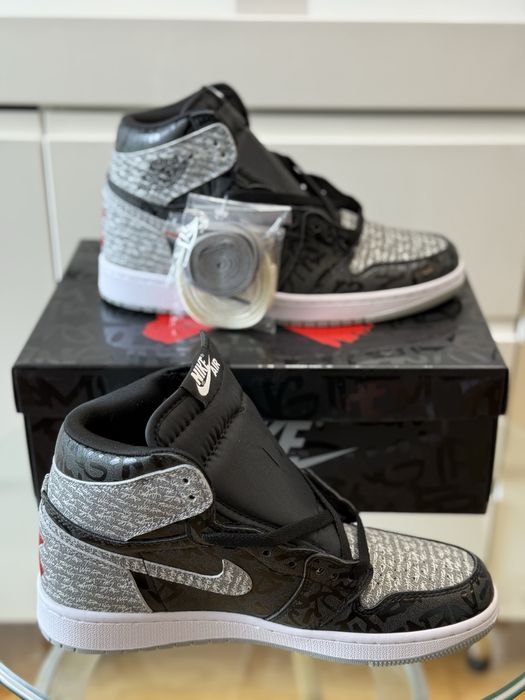 Jordan 1 Retro  High Rebellionare Black Air Nike