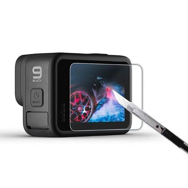 Стъклен протектор GARV за GoPro Hero 9/10/11/12 за екраните и обектива