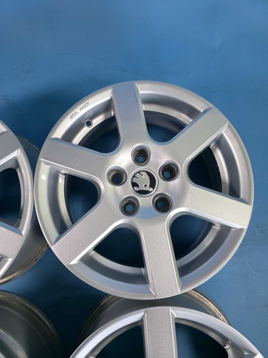 Jante Aliaj 5x112 15'' Skoda Octavia 6.5J ET 38 - COD 1760 !