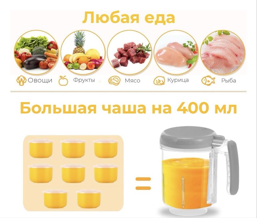 Блендер пароварка