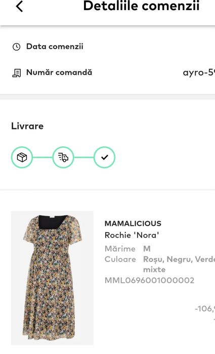 Rochie de zi masura M