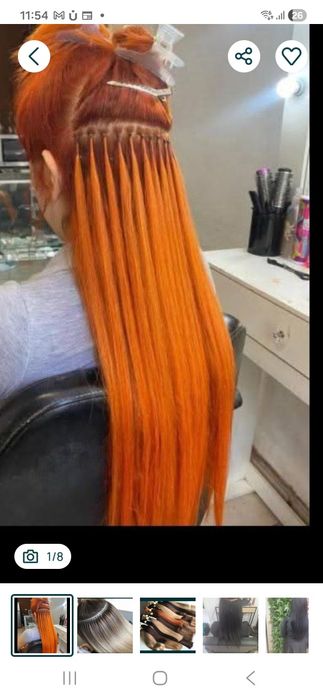 Extensii,Balaiage!hairstilist cu experiență 20 de ani  montez si demontez extensii