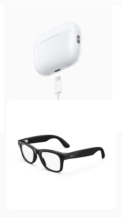 Ray ban и Airpods pro 3 (последние)