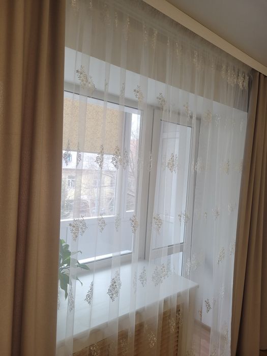 Тюли  красивые в отличном состоянии.