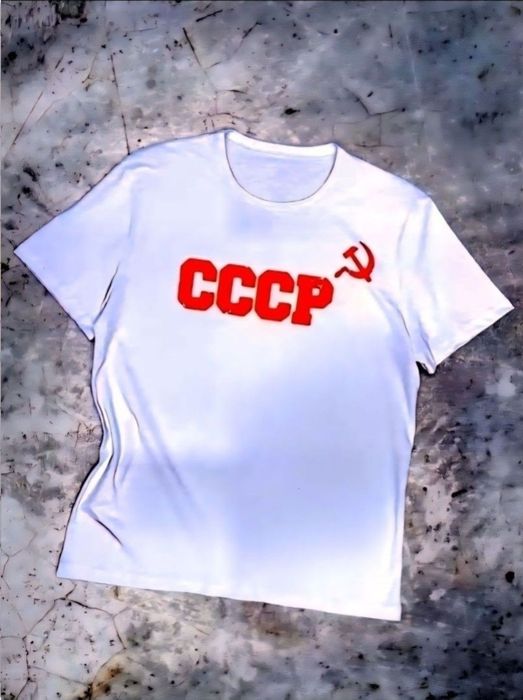 футболка и шорты рисунком гербом СССР РЕТРО стиль 8Ох