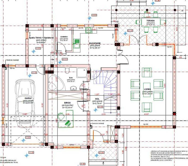 De vanzare casa constr.  noua in Sang de Mures incalzire in pardoseala