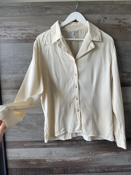 St. John дамска копринена риза