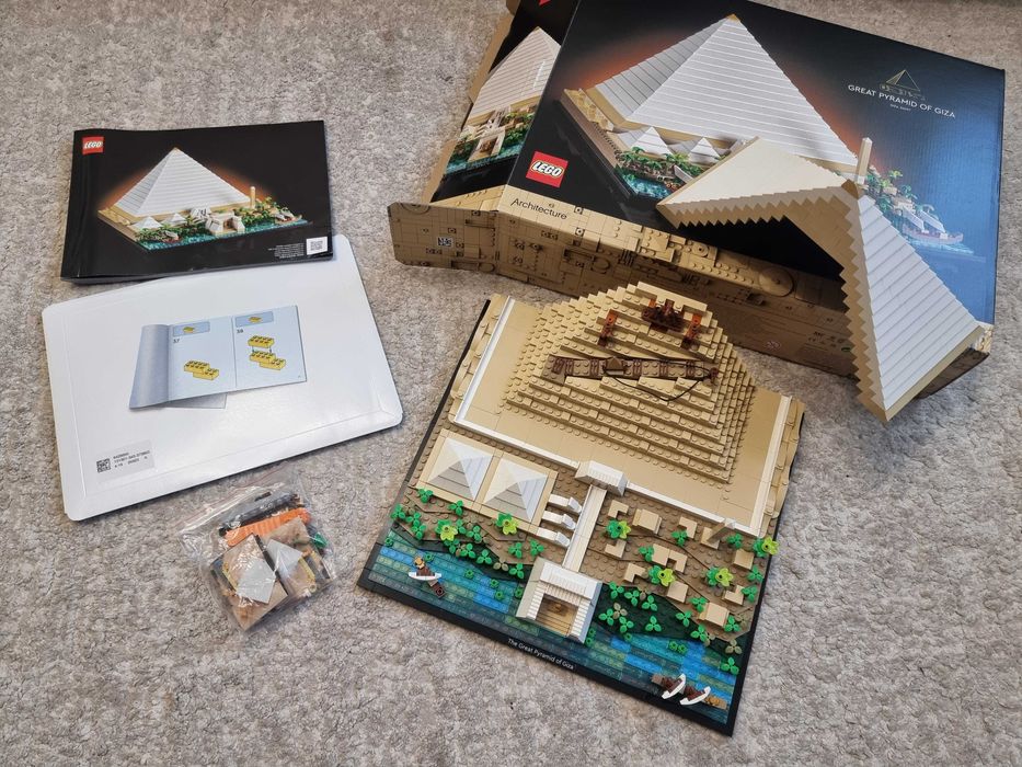 LEGO Architecture Marea piramida din Giza 21058, 1476 piese