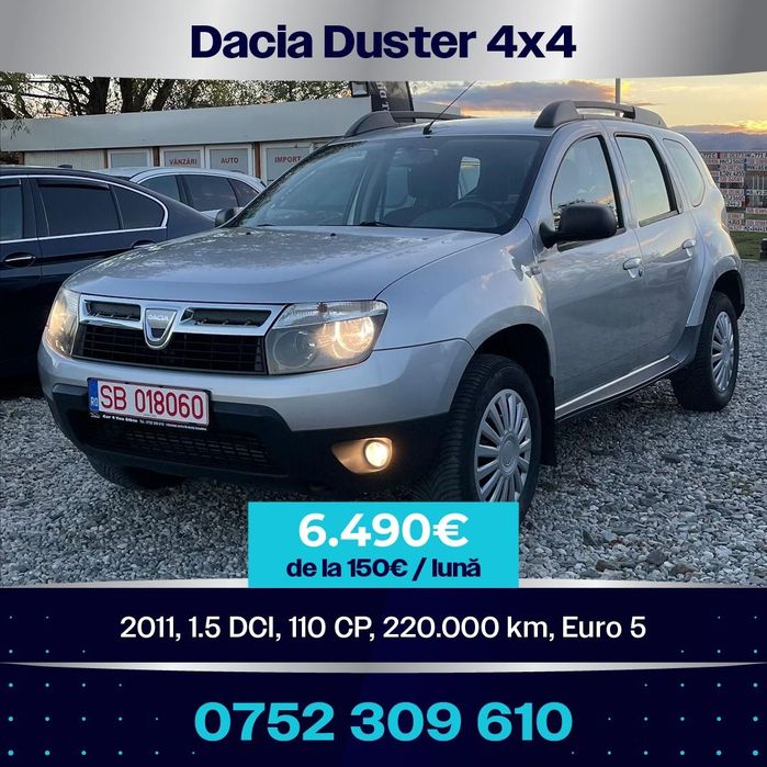 Dacia Duster Dacia Duster 4x4 1.5dci Garantie Rate