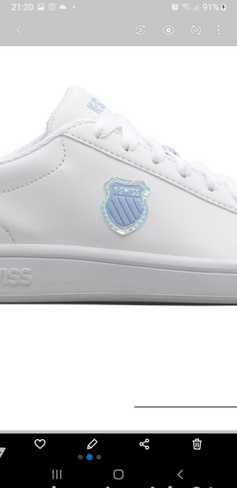 Кроссовки от компании K-SWISS 39 размер Вьетнам