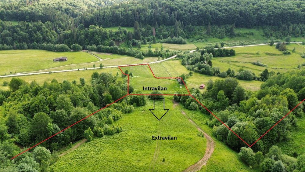 Teren intravilan-extravilan / Manastirea Humorului