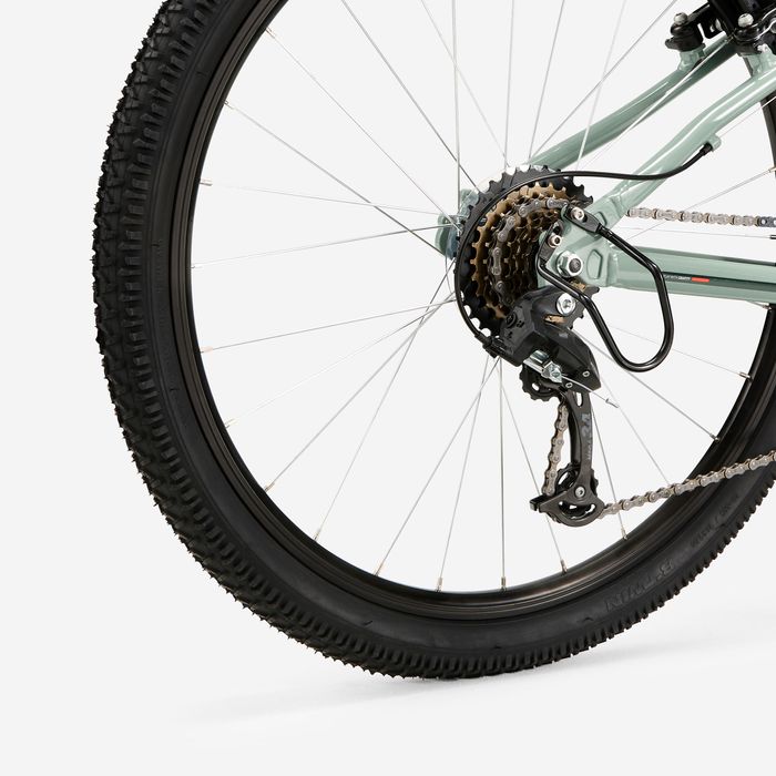 Bicicletă Mtb 26" 9-12 ani Expl 500 kaki - produs resigilat Decathlon