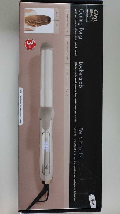 Маша за къдрене с керамично и кератиново покритие