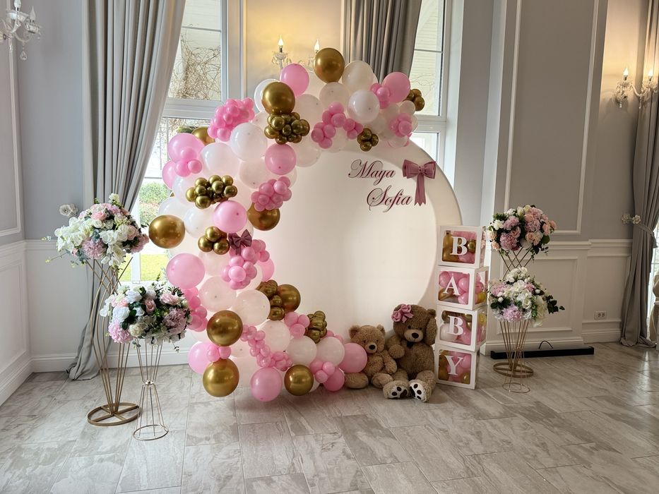 Aranjamente florale /decor baloane /nunti /botezuri