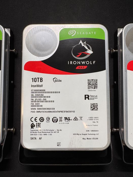 Segate Ironwolf NAS HDD de 3.5" - 10TB