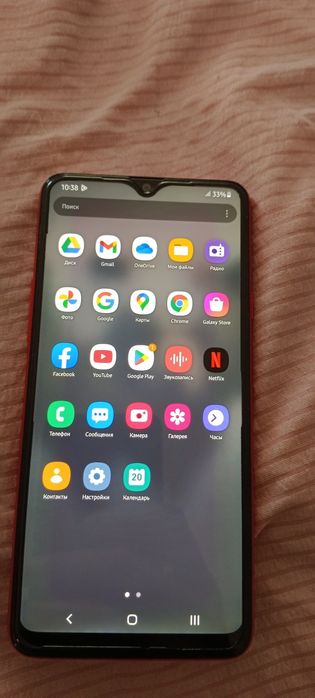 Samsung a20s ,красный