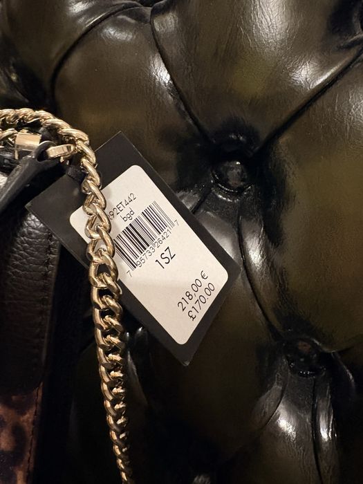 Poseta DKNY leopard, originala, crossbody