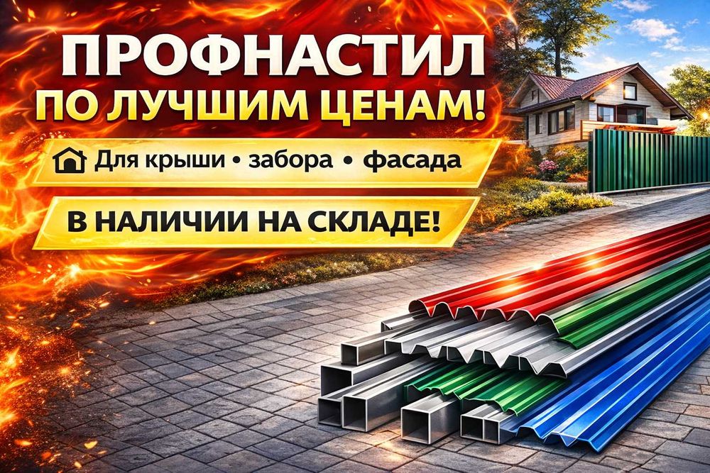 Профлист, профнастил