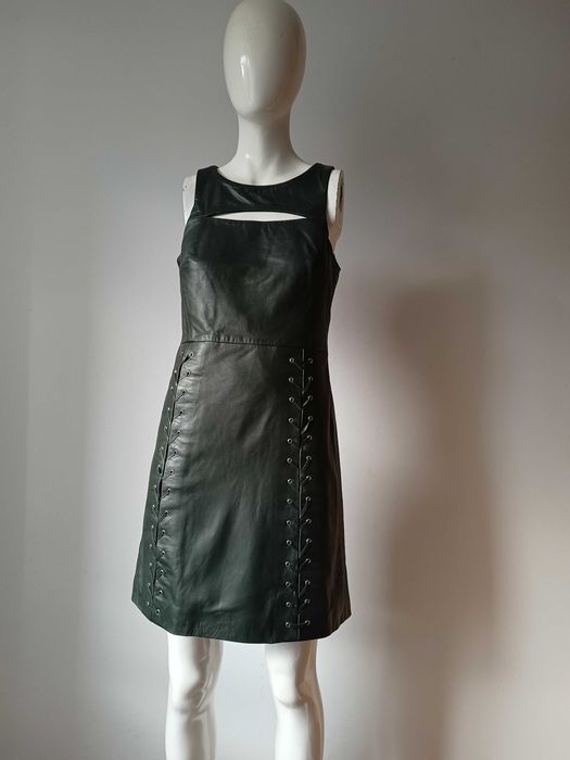 Rochie piele naturala Karen Millen