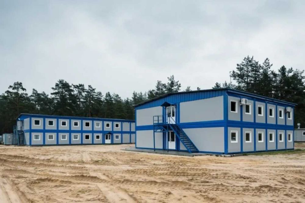 Вахтовый городок, общежитие строителей, холодильные помещения и др.