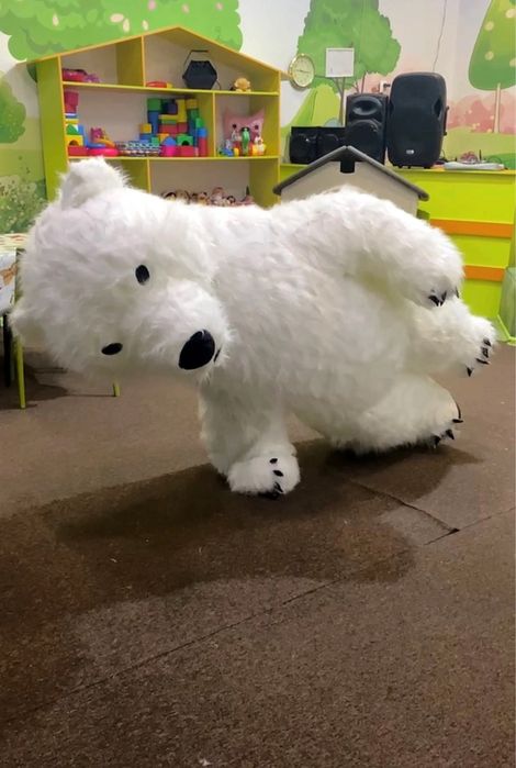 Мишка белый на прокат