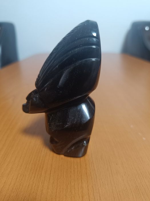 Statueta Obsidian. Statueta aztec