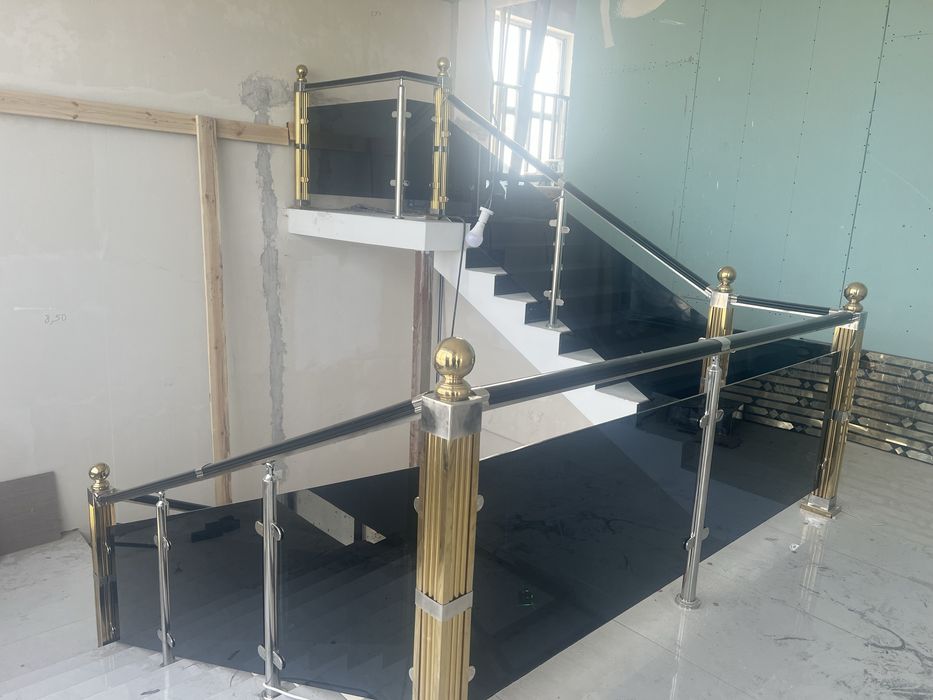 Перила Стеклянные Перила из Нержавеющей стал