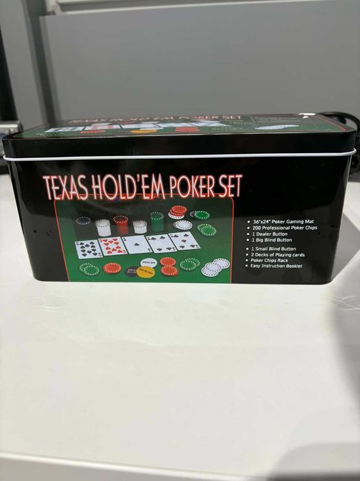 Покер комплект Texas Holdem Poker Set