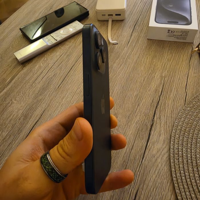 Iphone 15 pro, Blue Titanium, 256GB
