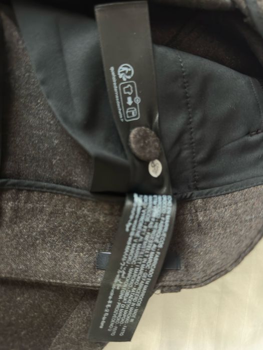 Pantaloni 100%lână,Massimo Dutti,M 40,ciocolatiu
