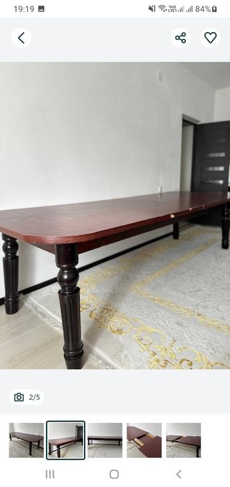 Стол гостиний очень в хорошем состоянии отличный качественный материал