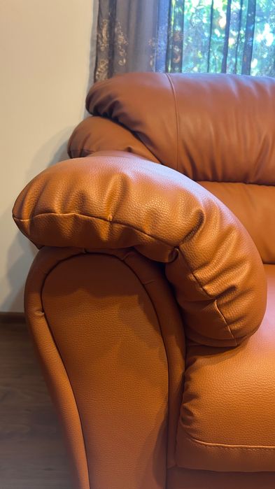 Set canapele piele Elvila 3+2