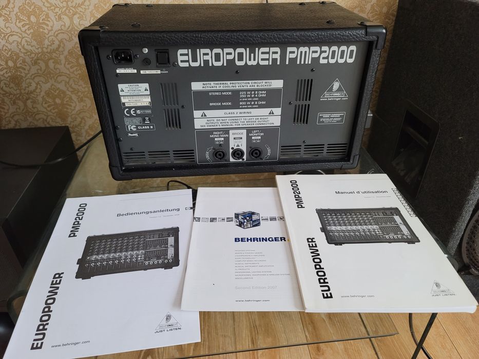 Микшерный пульт Behrinnger PMP2000
