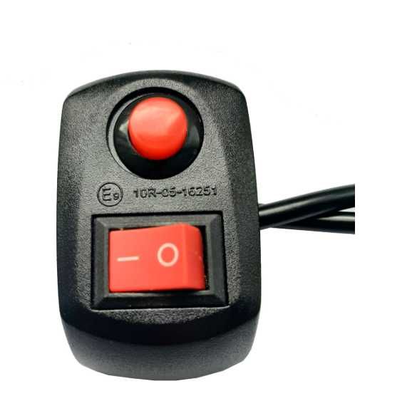 Комплект окабеляване с бутон ON/OFF и контролер за блиц светлини 12V 5A – E-Mark E9, 3.2 м