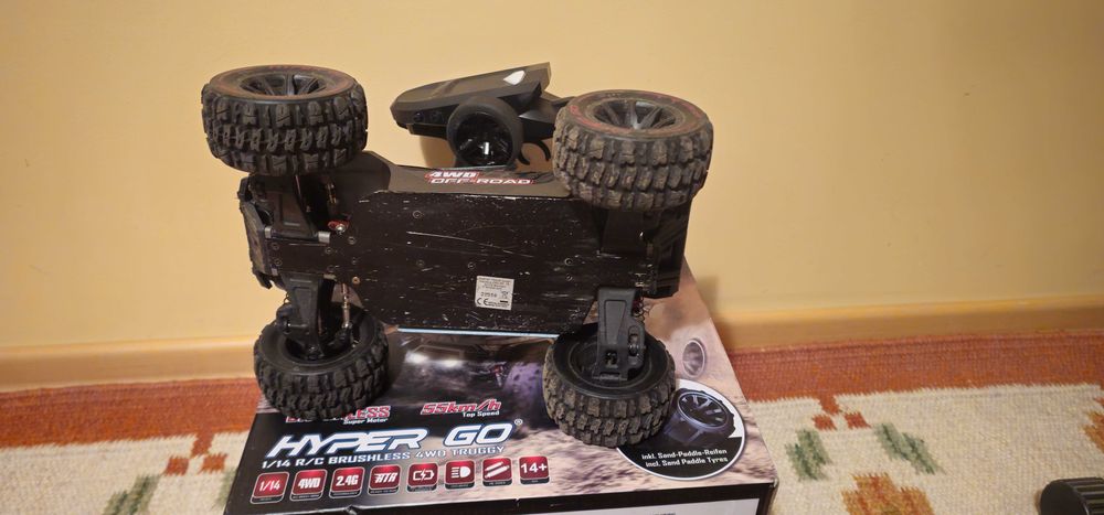 MJX Hyper Go 1/14 Brushless Truggy RTR радиоуправляема количка
