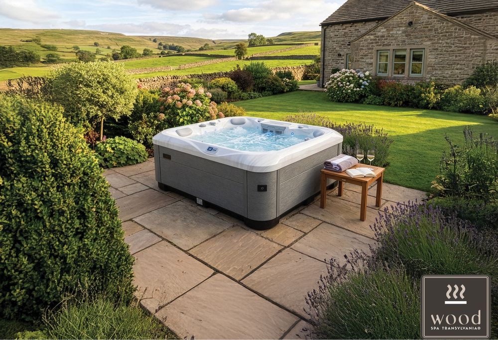 Jacuzzi Brook – 4 pers, model PREMIUM cu livrare inclusă!